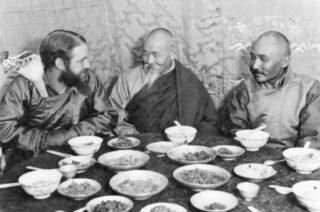 The meeting between the Panchen Lama and the German SS officer took place against the backdrop of increasing geopolitical tensions in the lead-up to World War II. The German expedition to Tibet, which included scientists, anthropologists, and military personnel, aimed to study the region's culture, geography, and people, as well as to establish political connections with Tibetan authorities.