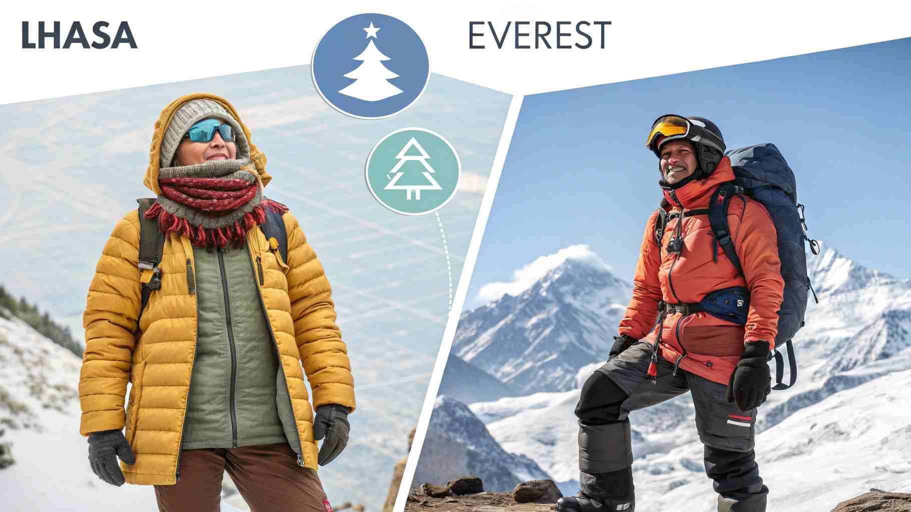 lhasa vs everest clothing guide difference clothing for lhasa vs everest