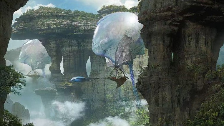 Hallelujah Mountains in the movie Avatar 3